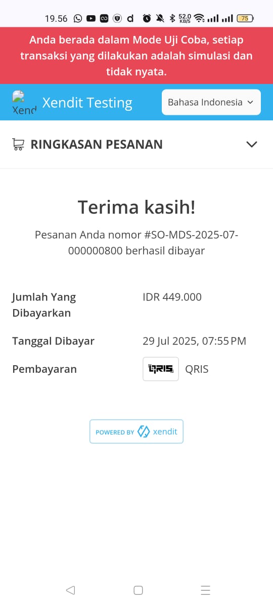 Transaksi Penjualan
